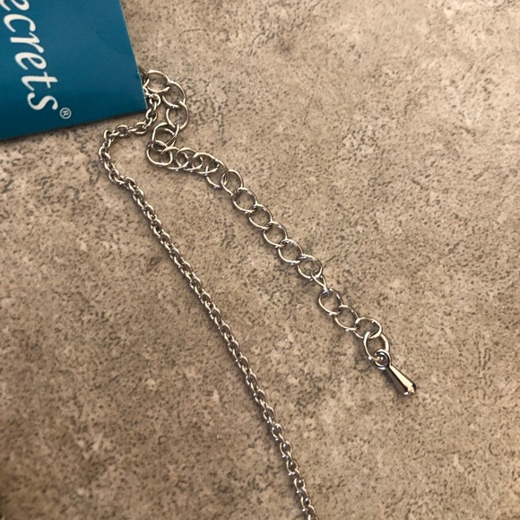 Aquamarine Butterfly Pendant & Necklace - Picture 7 of 7